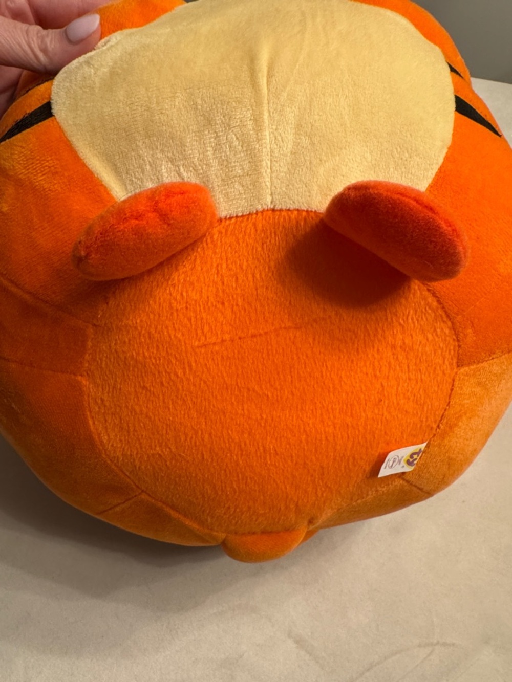 EUC! Disney Giant Ty Beanie Ballz Tigger Round Plush - Picture 5 of 6